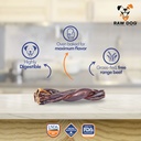 10" Braided Beef Gullet Sticks
