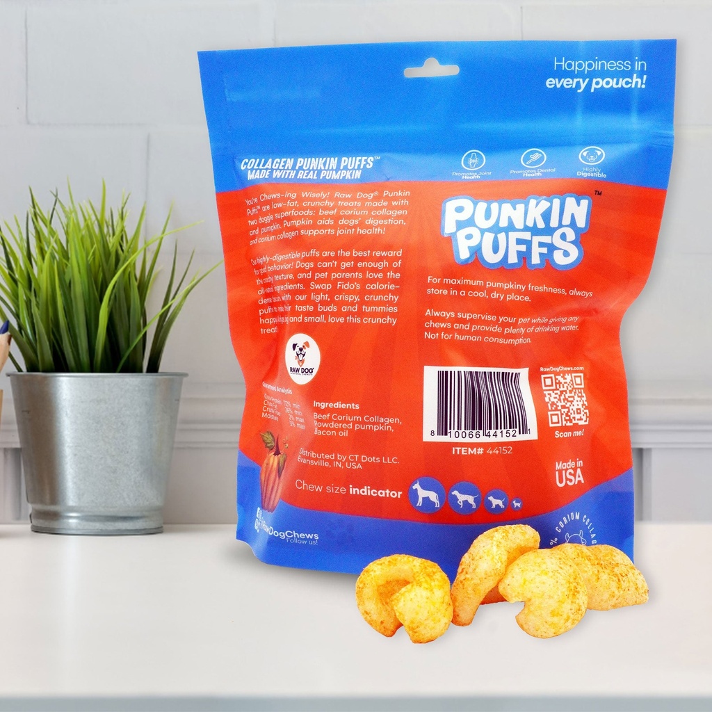 Crispy Collagen Punkin Puffs (2.5oz bag)