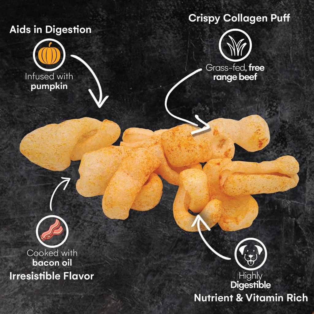 Crispy Collagen Punkin Puffs (2.5oz bag)