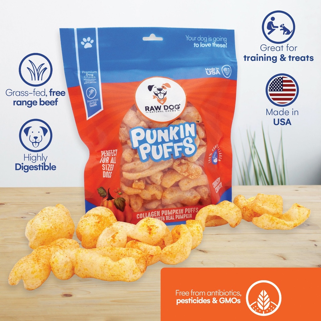 Crispy Collagen Punkin Puffs (2.5oz bag)