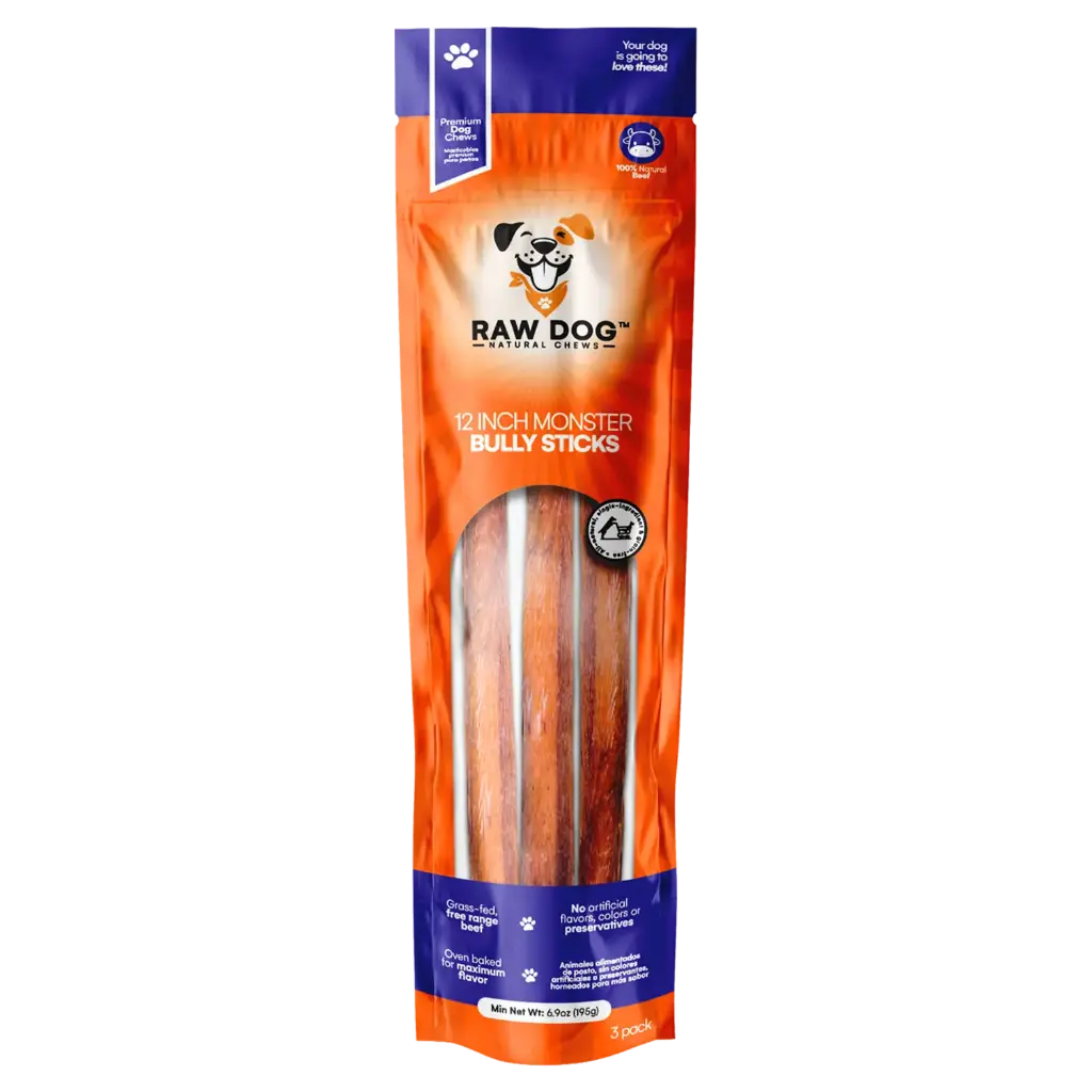 12" Monster Bully Sticks (pack of 3)