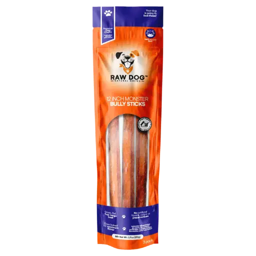 [44035] 12" Monster Bully Sticks (pack of 3)