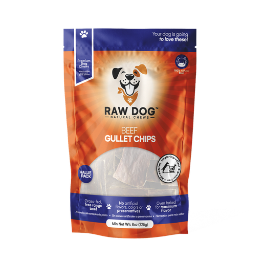 [44015] Beef Gullet Chips (8 oz. bag)