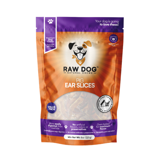 [44043] Pig Ear Slices (8 oz. bag)